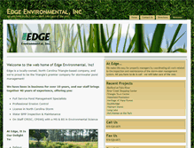 Tablet Screenshot of edgeenvironmental.net